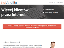 Tablet Screenshot of netanaliza.com